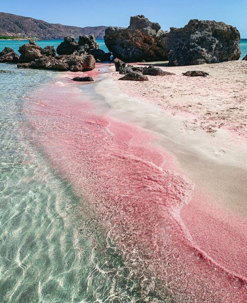 elafonisi pink beach, chania