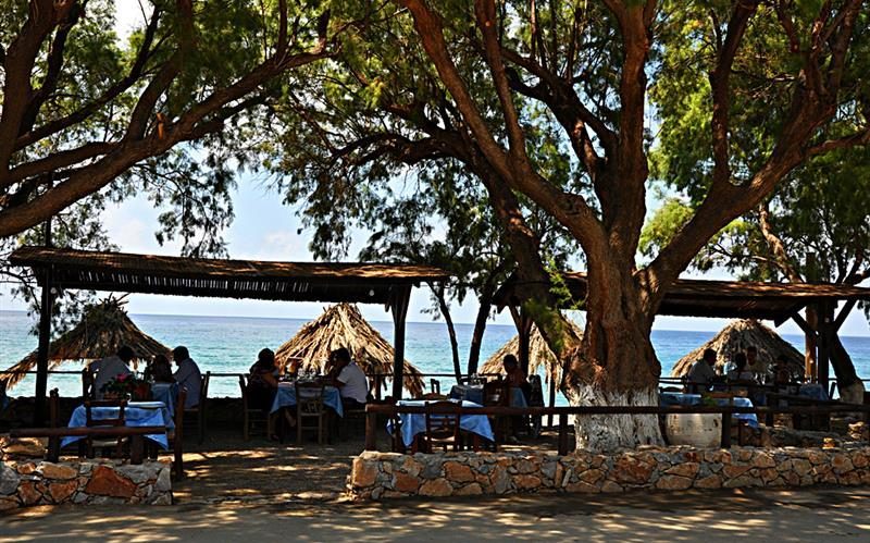 local restaurant near elafonisi beach area