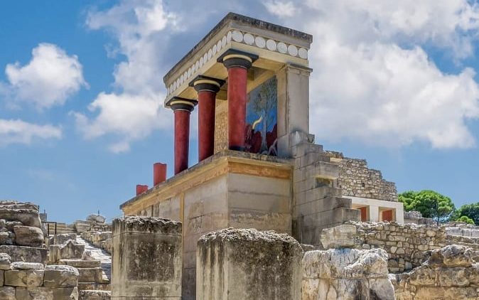 Knosos Palace, Heraklion, Crete